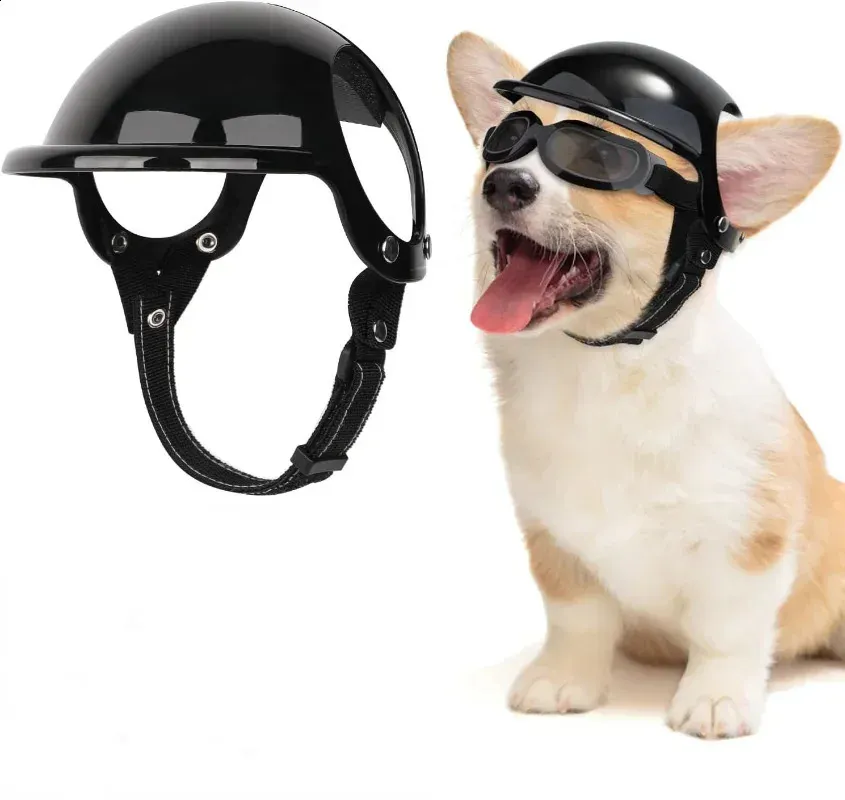 animal rescue motorcycle helmet Pet for Cat Dog the design provides safety and comfort for your pet Canine Helmet: Protective Pet Headgear