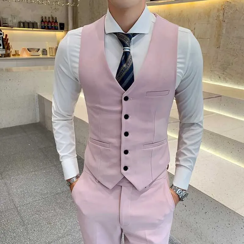 Blazer vest men's clothing discount