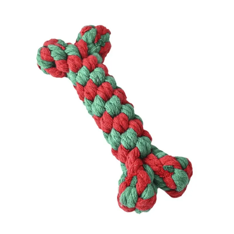 False Knot Rope False Bone Cotton Rope Dog Chew Toy: Durable Braided Ball Knot for ...