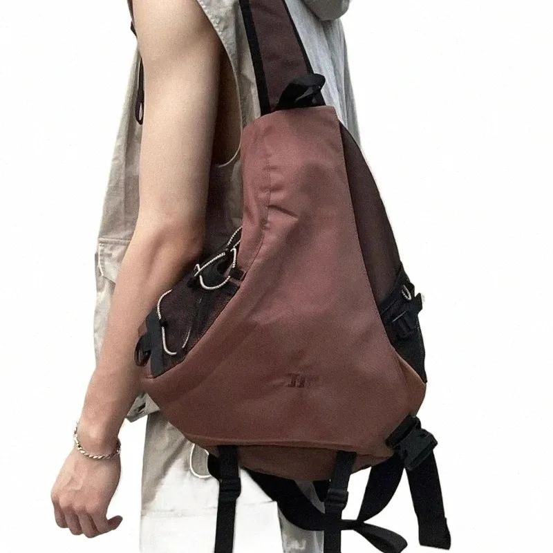 バッグ archive grunge shoulder bag y2k brown Y2K Aesthetic Shoulder Bag - Vintage Grunge Handbag