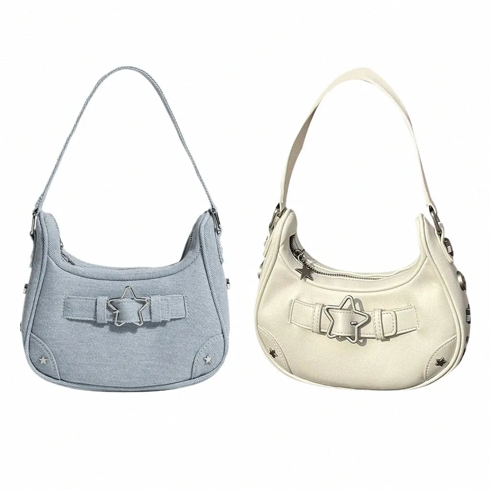 DHgate.com:Y2K Starry Shoulder Bag: Unique Zipper Tote DHgate.com:Y2K Starry Shoulder Bag: Unique Zipper Tote