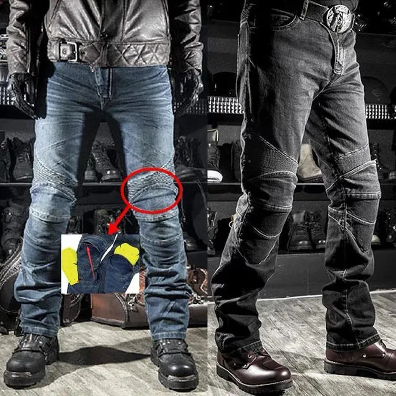 Men's Winter Biker men's jeans - Stretchy Off-road