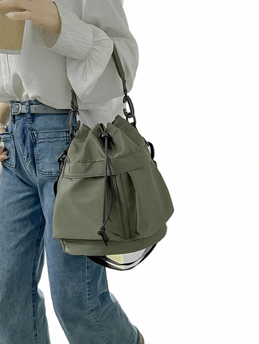 DHgate.com:Waterproof Nylon Shoulder Bag for Women - Large