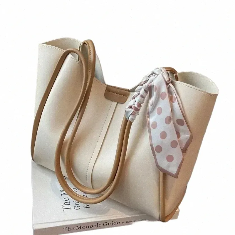 Shoulder Bag Women Korean Style Mini Bucket PU Large-capacity