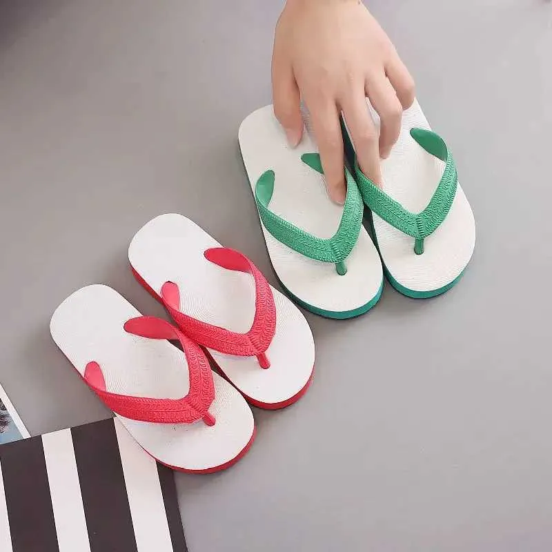 Save Big on Bulk Slippers Kids Kids Slippers For Spring Summer  Breathable, Casual Flip Flops For Boys Girls Korean Style, Comfortable  Stylish