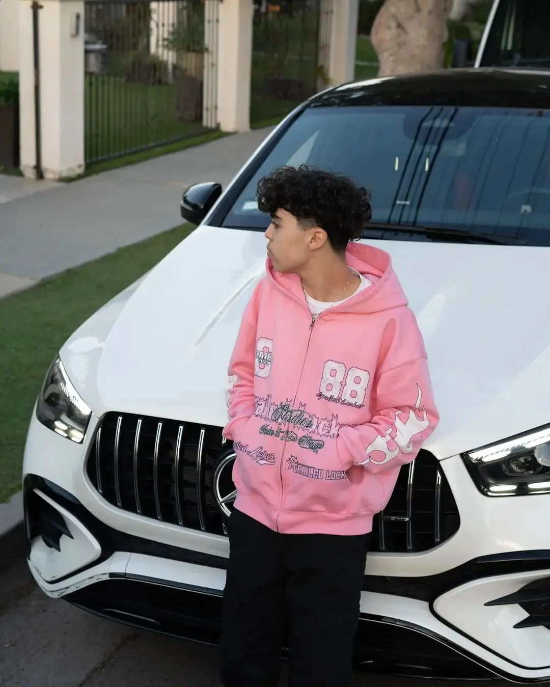 ウェア Grailed Grailed Locker Zip Up Hoodie Oversized Streetwear Tops Sweatshirt