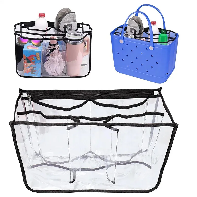 Save Big on Bulk Beach Bag Bogg Waterproof Beach Tote Bag Large Clear  Insert Bogg Bag Style Jelly Handbag For Pool, Beach Storage Bogg Bag