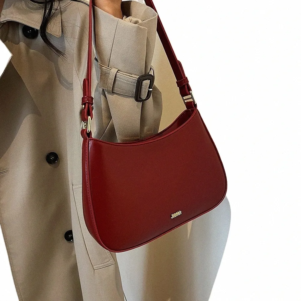 Stylish PU Leather Shoulder Bag Large Capacity Satchel, Vintage Tote,  Trendy Crossbody Sling Bag for Women Everyday Elegance