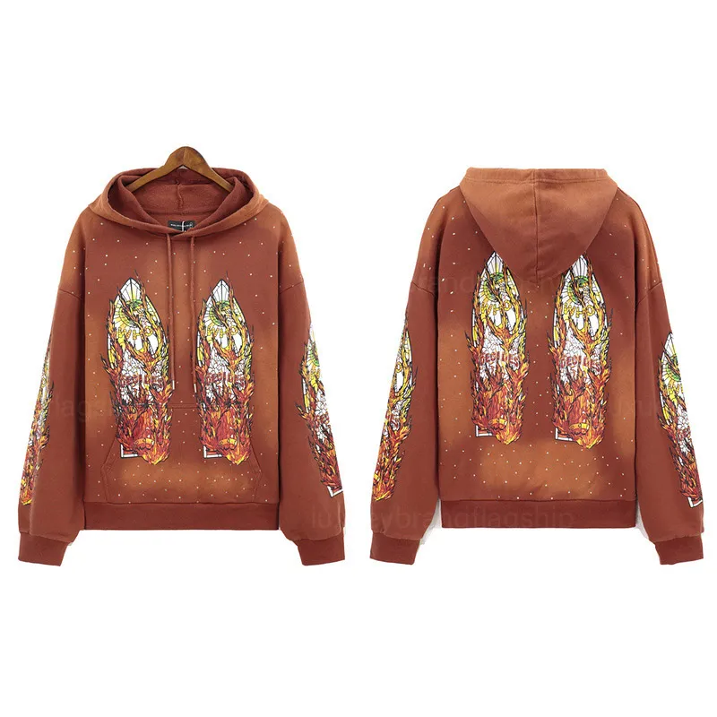 Non Pilling Cotton Pullover Hip Hop Hoodie