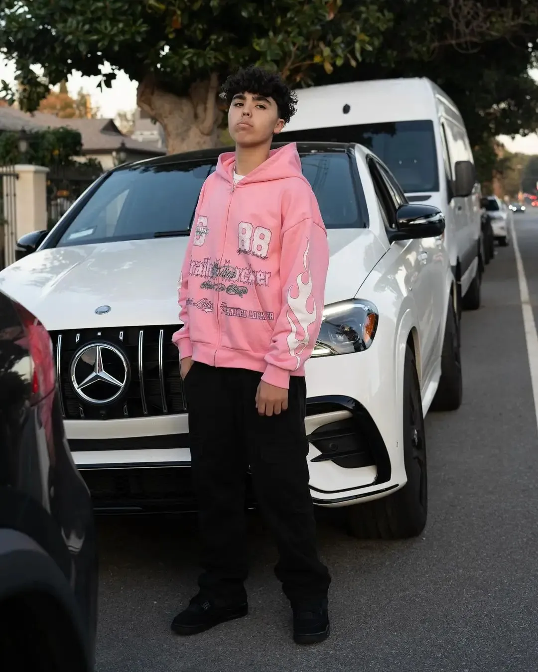 Grailed Locker Zip Up Hoodie Oversized Streetwear Tops Sweatshirt