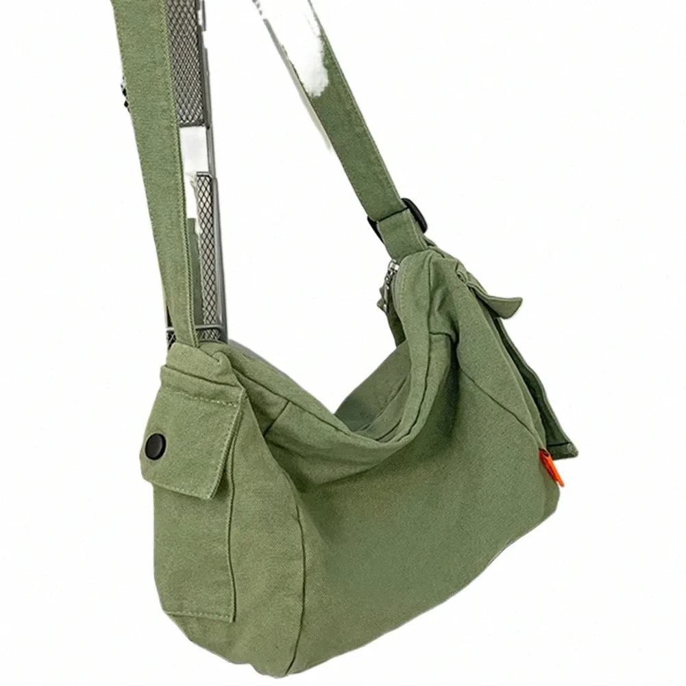 DHgate Canvas Hobo Shoulder Bag for School Work Travel with Adjustable Strap Bags Luggage Accessories