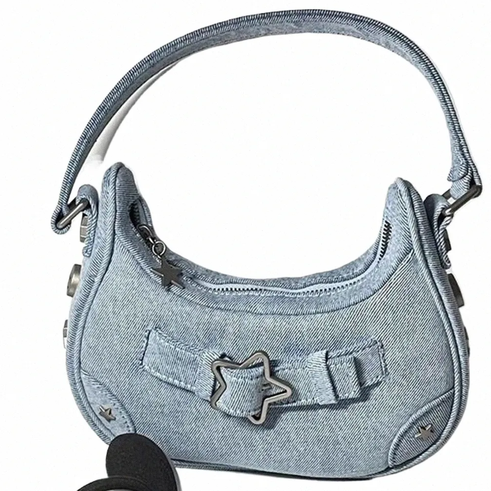 バッグ archive ETRO mini handbag y2k acubi Y2K Underarm Bag for Women - Trendy Star Decor Shoulder Bag
