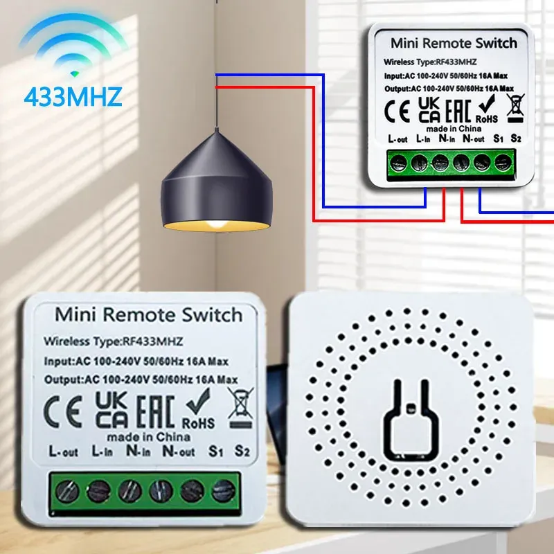 Smart Wireless relay and switches Module with LED Lighting Controller ...
