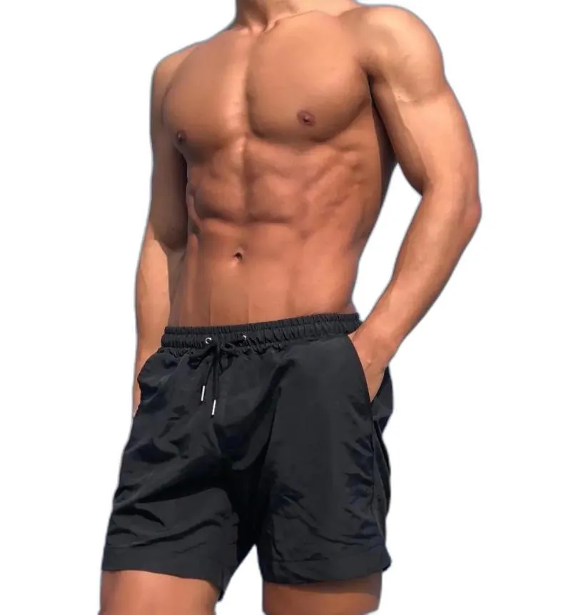 Pantaloncini Sportivi Uomo – Palestra, Allenamento, Bodybuilding – Estivi, Con Tasca E Cinturino