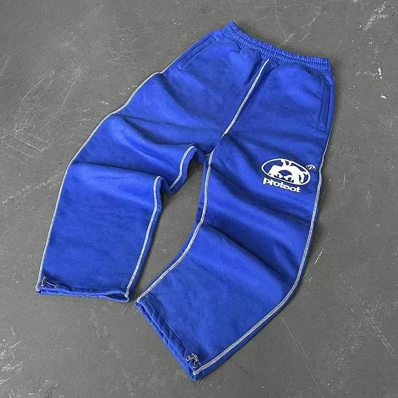 Men's Pants Haruku Man Oversized Sweatpants Cargo Streetwear Joggers Casual Trousers Work Male Korean Mens_voghion.com