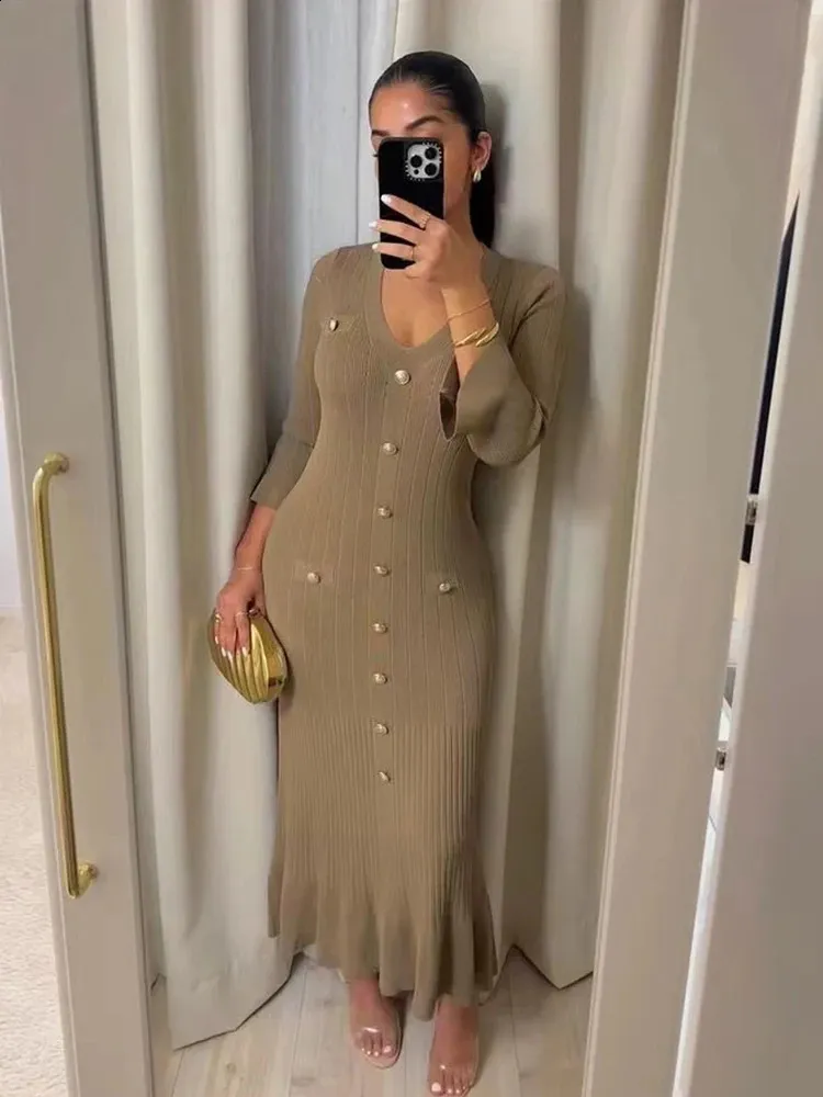 slim fit dress slacks Bell Sleeve Mini Dress in Modal Knit – Anemos