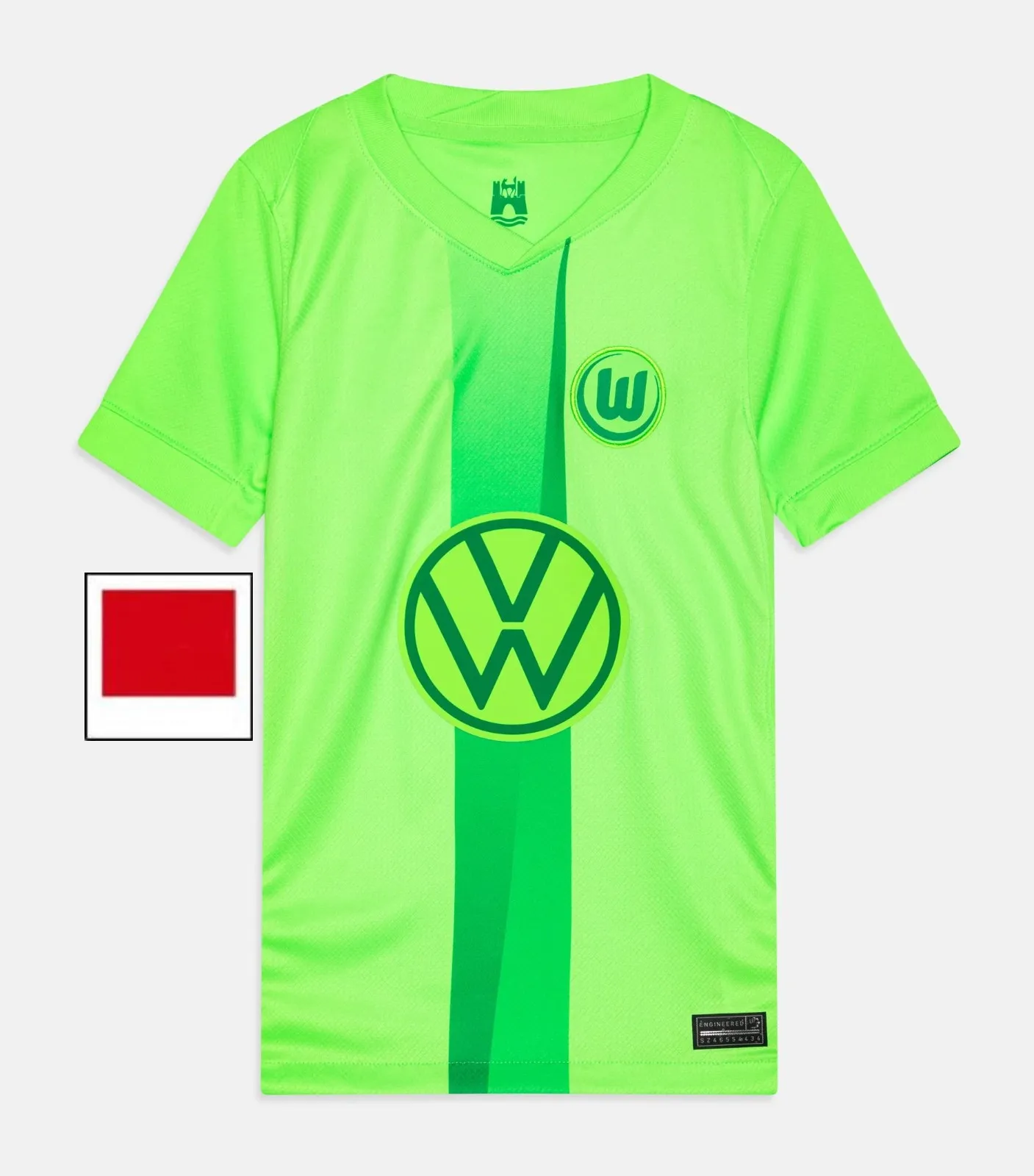 09-10 vintage CL WOLFSBURG HASEBE 13番 Wolfsburg 2008-09 Football Shirt (Large) – Retro Football Shirts