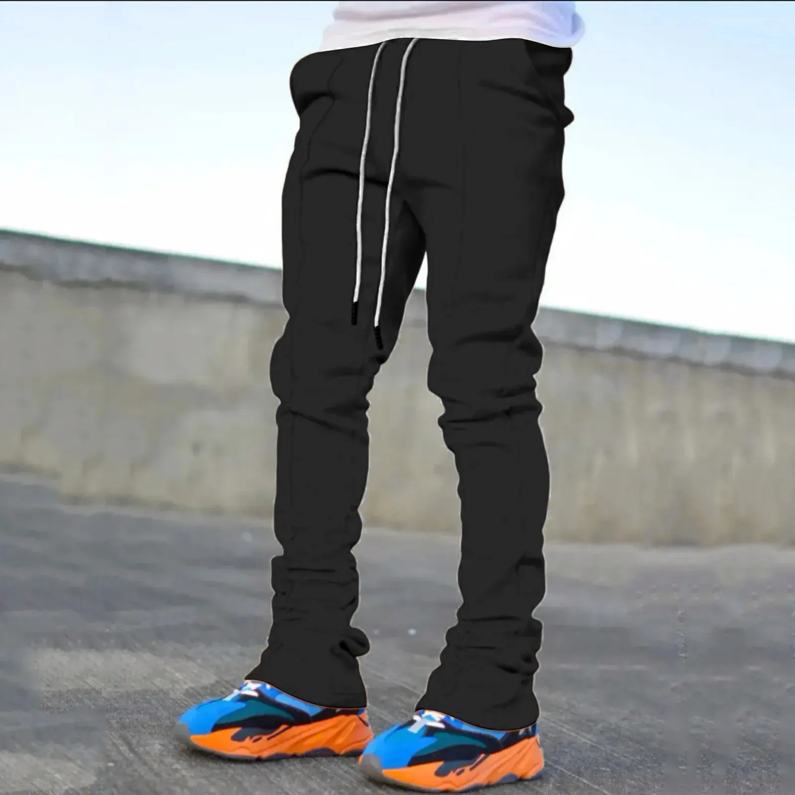 Stacked Joggers Pants Wholesale Stacked Sweatpants High Quality