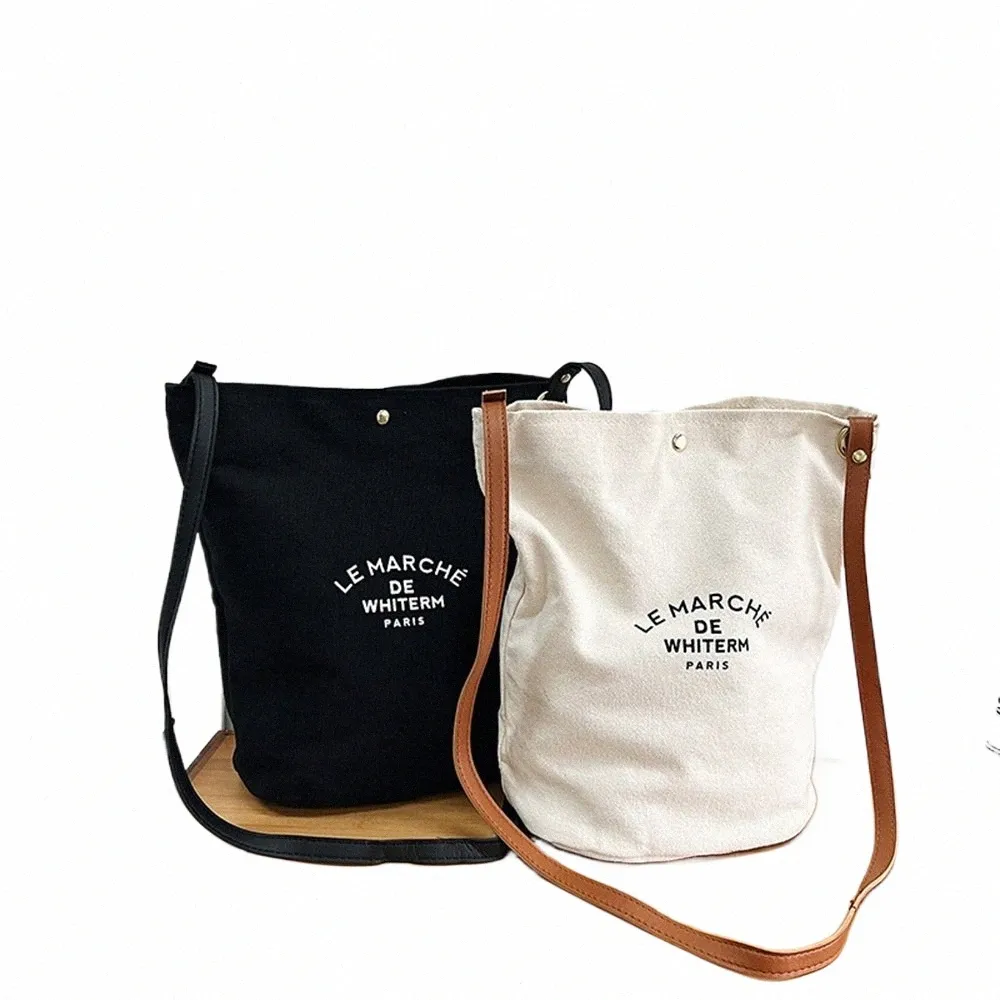 Le marche de whiterm canvas bag new arrivals