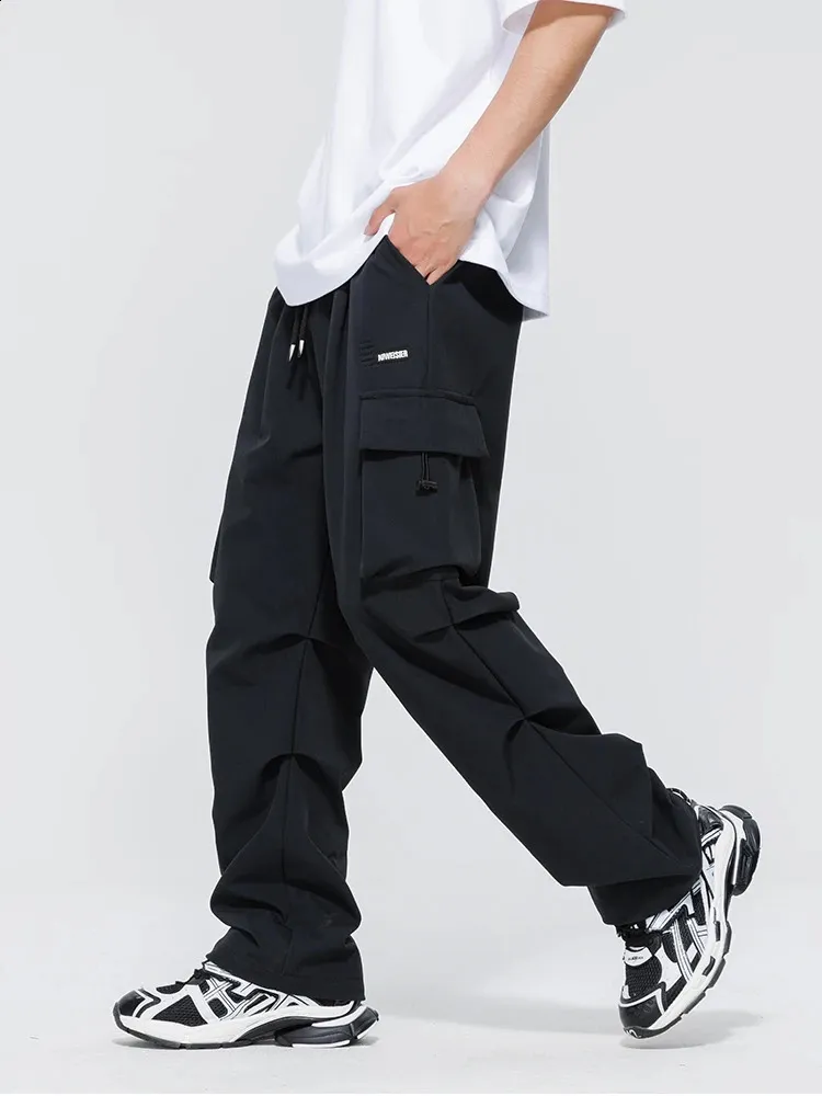Nylon Cargo Pants: Breathable, Stretchy, Multi-Pocket Casual