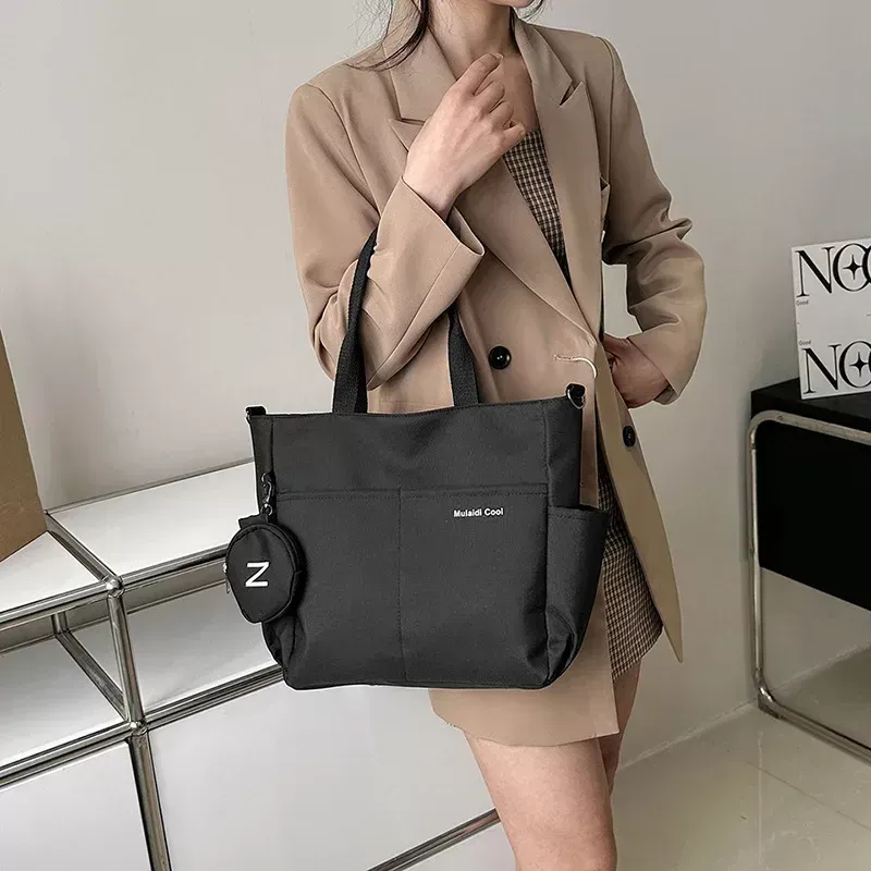 DHgate 2024Japanese Canvas Tote Crossbody Shoulder Bag for Women Stylish Durable Menger Handbags Bags Luggage Accessories