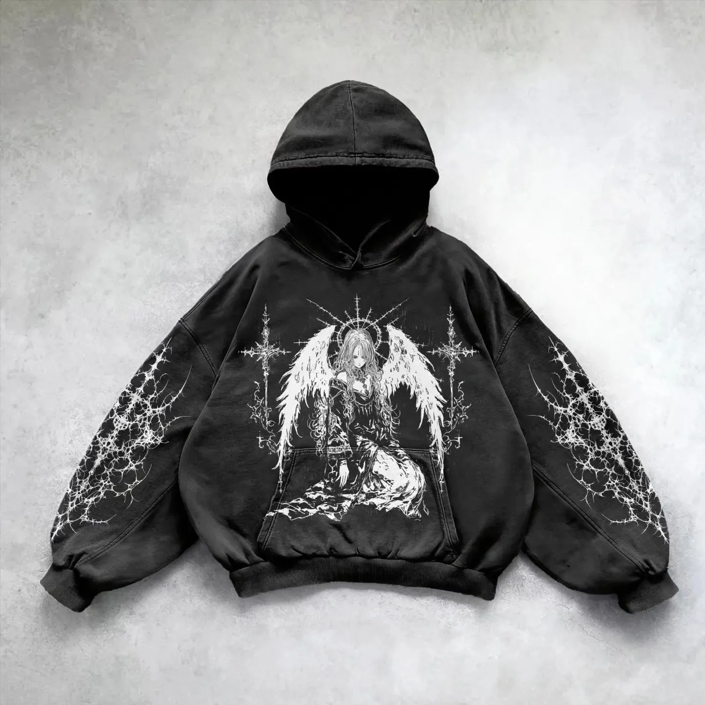 Harajuku Y2K Oversized Gothic Streetwear Vintage Sweatshirts Men Hoodie With Gesan Print For Women And Couples Gothic Clothing 240815 From Domainstore, $34.66 | DHgate.Com Harajuku Y2K Oversized Gothic Streetwear Vintage Sweatshirts Men Hoodie With Gesan Print For Women And Couples Gothic Clothing 240815 From Domainstore, $34.66 | DHgate.Com