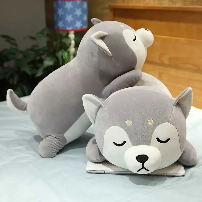 DHgate 1pc Cuddly Shiba Inu Corgi Plushies Soft Kawaii Pillows for Kids Toddlers Toys Gifts