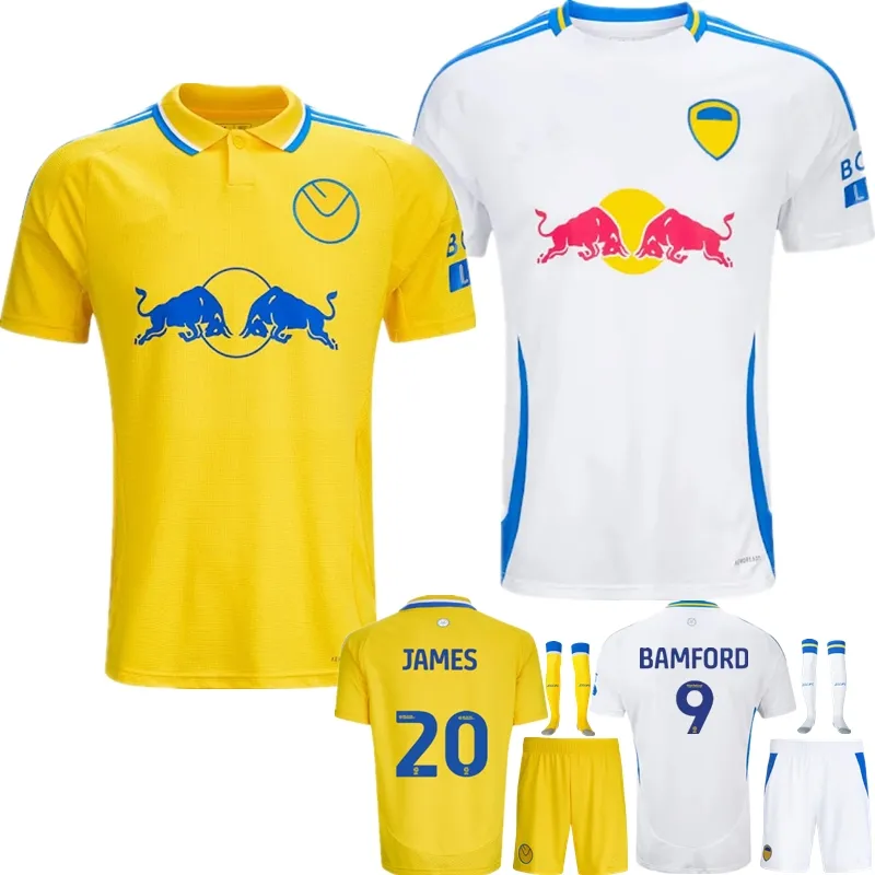 Leeds United Retro Football Shirt /25 Home Away Kits, Vintage Soccer  Jersey for Men, Fan Edition Player Options!