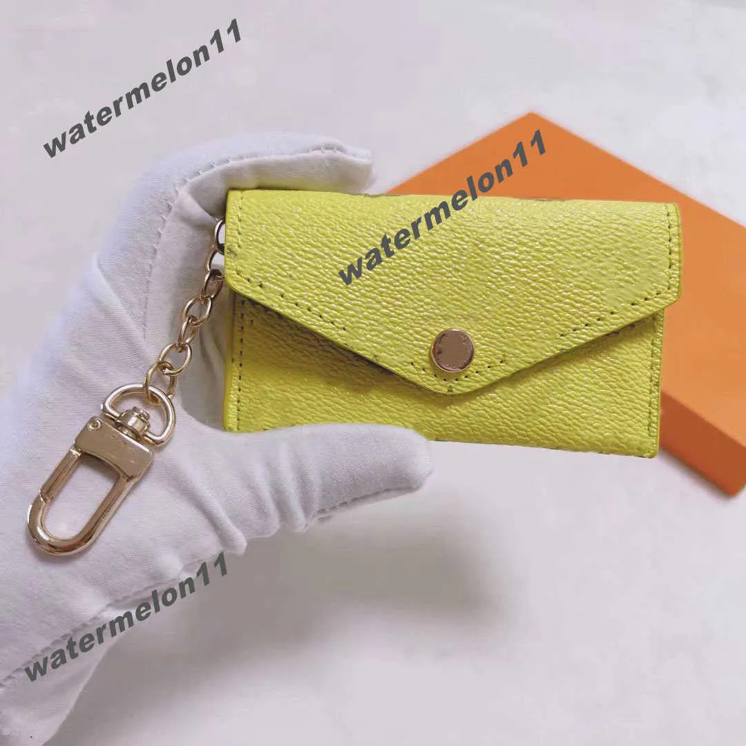 Luxury Designer Keychain Fashion Womens Mini Wallet High Quality Bag Charm Genuine Leather Men Coin Purse Color Wallets Holder V3535 From 10 04 DHgate