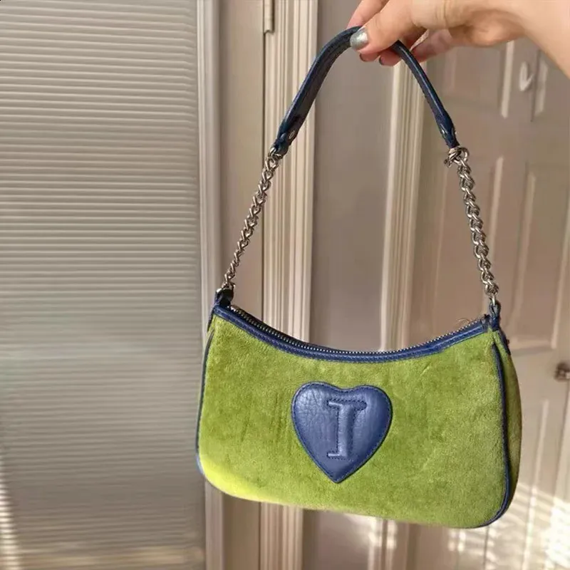 Vintage Shoulder Bag (Green) - ZUTOMAYO MART