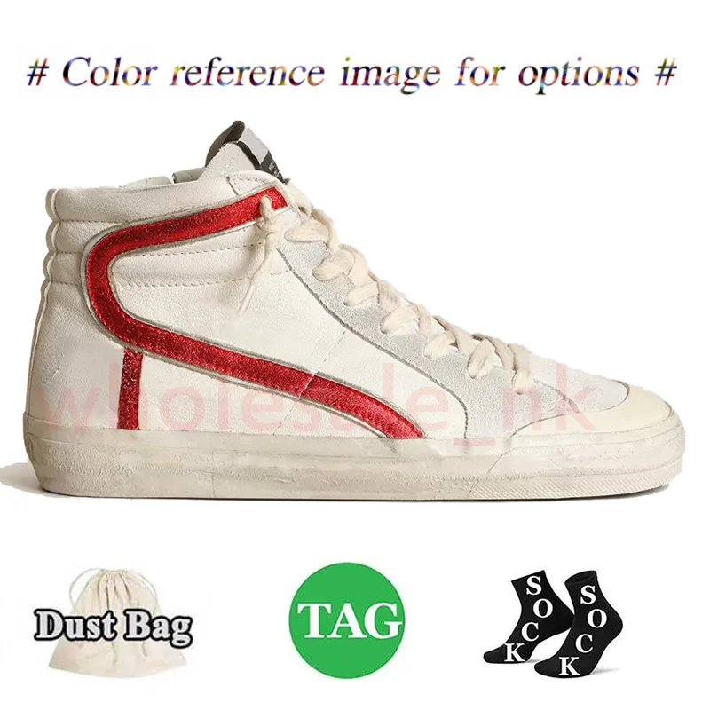 2024 Sequin Mid Star Casual Slide Slide Shoes Star High Top Trainers Dhgate White Doold Dirty Women 36 46 3 913 DHgate