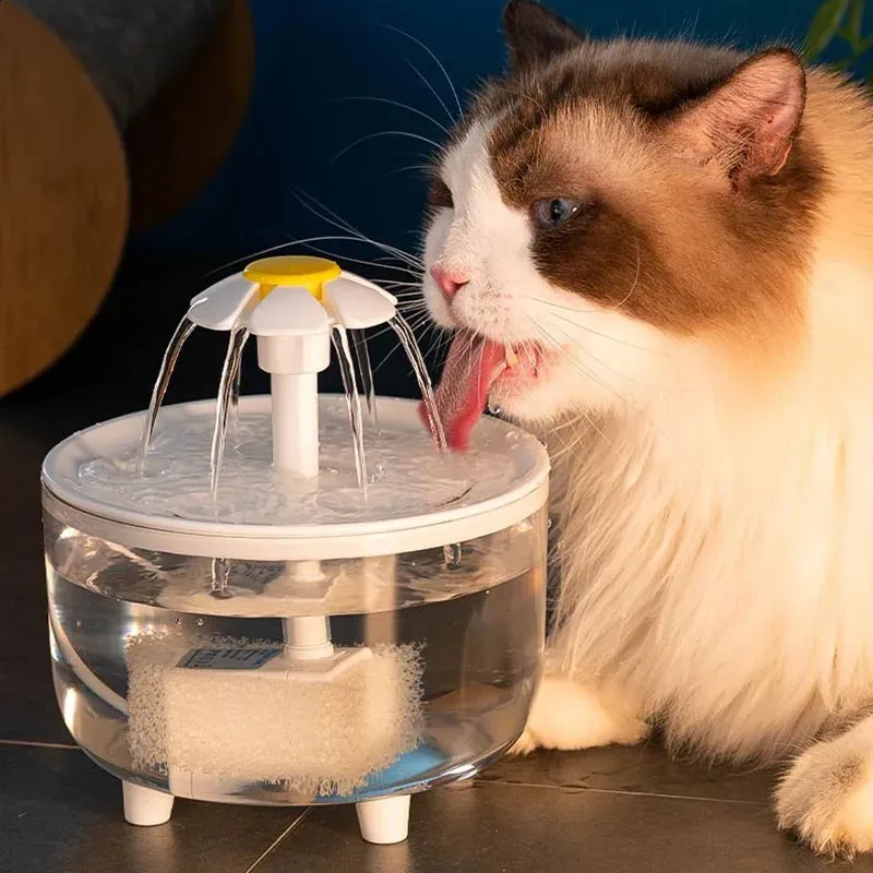 Automatic Pet Water Fountain Silent Electric Cat Water Bowl With Filter USB Powered For 2024 From Stampup 13.58 DHgate.Com
