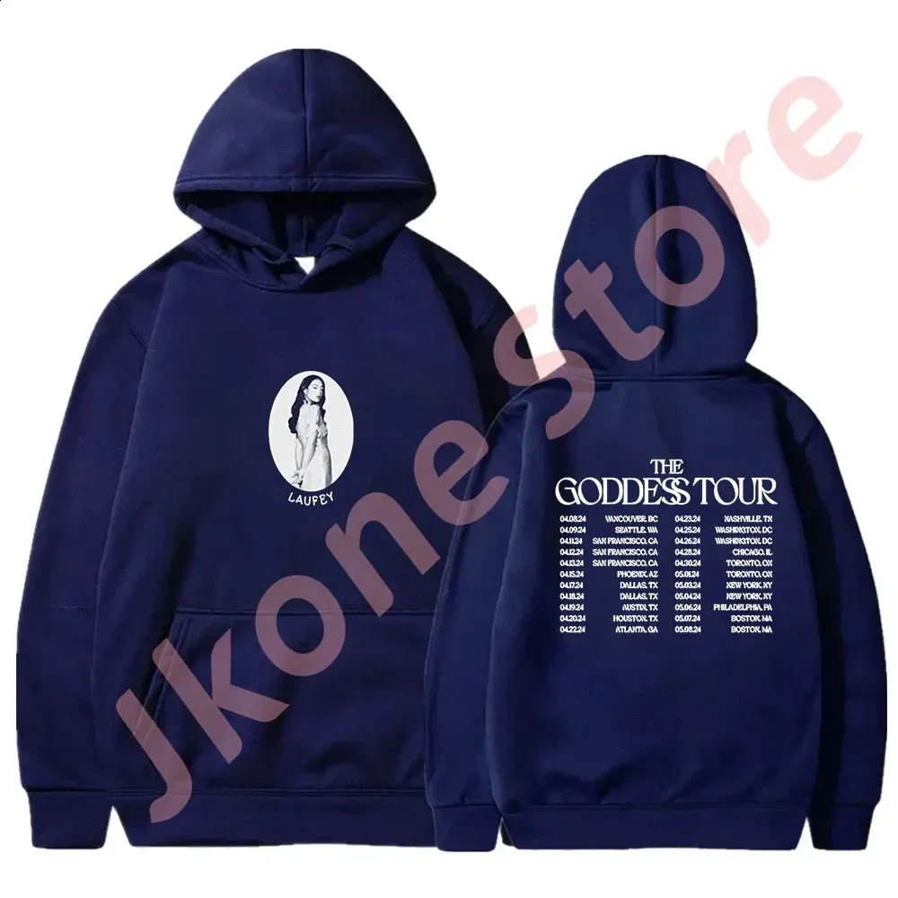Save Big on Bulk Goddess Apparel Laufey The Goddess Tour Hoodie Unisex  Casual Streetwear Sweatshirt, Soft Comfortable For Winter Best Deals on 