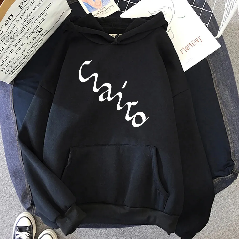 CLAIRO スウェット L Stylish Womens Graphic Zip Up Hoodie Harajuku Inspired