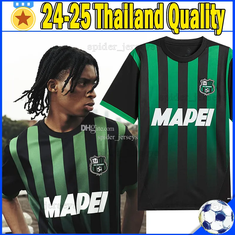 2024 2025 Maglie Da Calcio USA SASSUOLO Camicie Da Calcio In Poliestere Verdi Nere Uomini Traspiranti Idraulici Asciutto Rapido S 2xl Da 5 76 DHgate