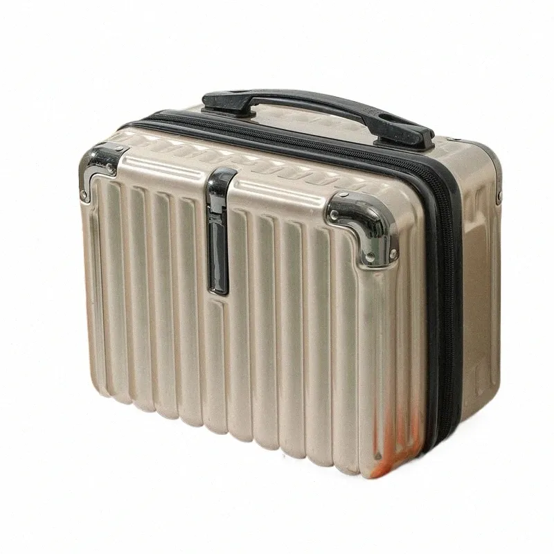 14 Inch Portable Travel Suitcase - Mini Handheld Luggage