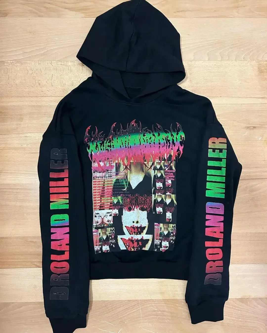 Drolandmiller Womens Oversized Gothic Hoodie  From Buyocean01