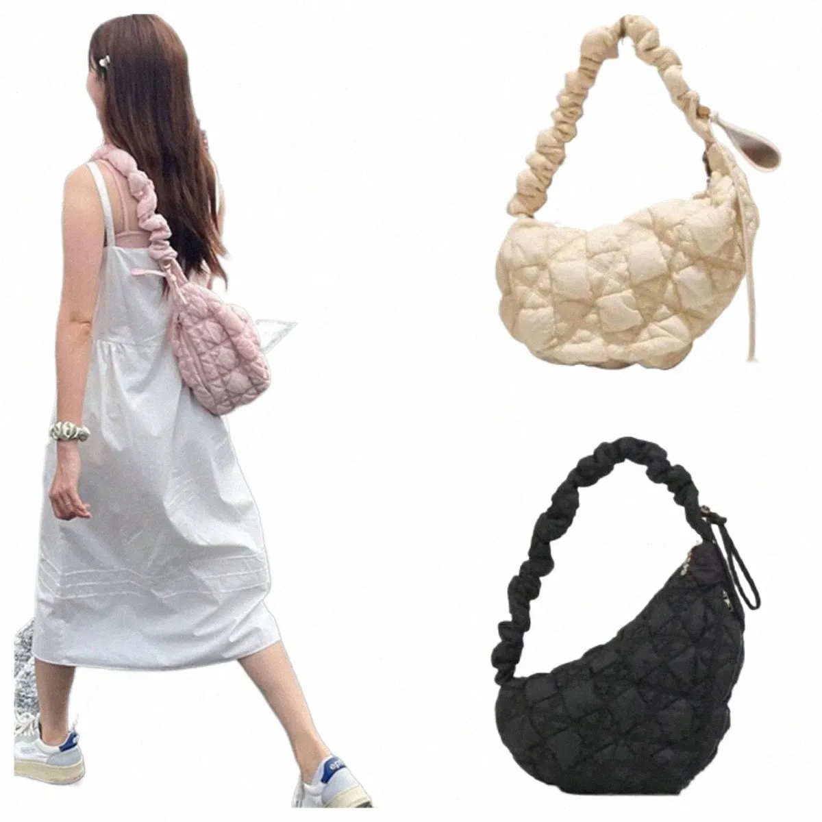 DHgate.com:Korean Cloud Bag: Niche Shoulder Crossbody DHgate.com:Korean Cloud Bag: Niche Shoulder Crossbody