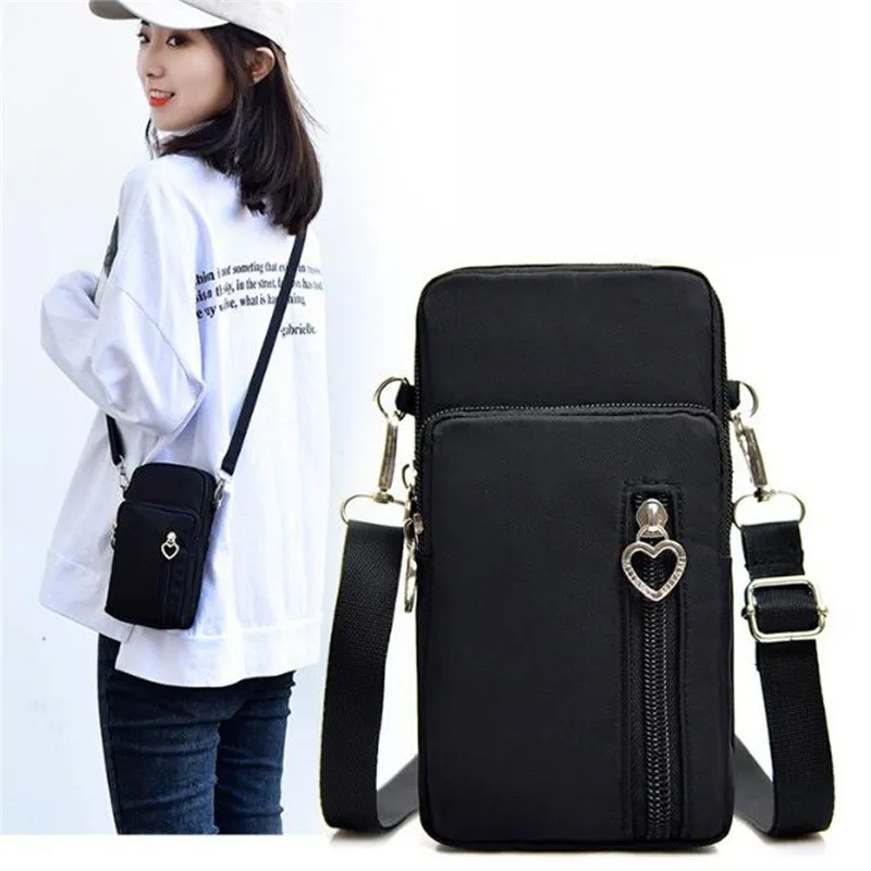 Wallet body bag／ミニポーチ付／black mesh Wallet body bag／ミニポーチ付／black mesh Wallet body bag