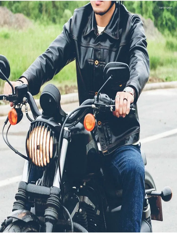 YR!. Quality 1.3MM Luxury Core Horsehide Motorcycle Jackets