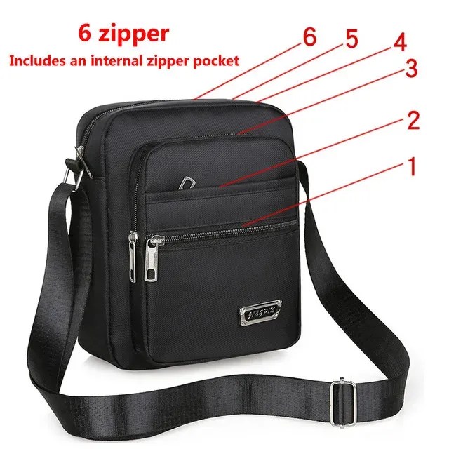 Brand New Mens Crossbody Bag Stylish Nylon Waterproof Messenger Bag For Travel And Casual Use Large Satchel Sling Bag From Breezybackpack 13.06 DHgate.Com