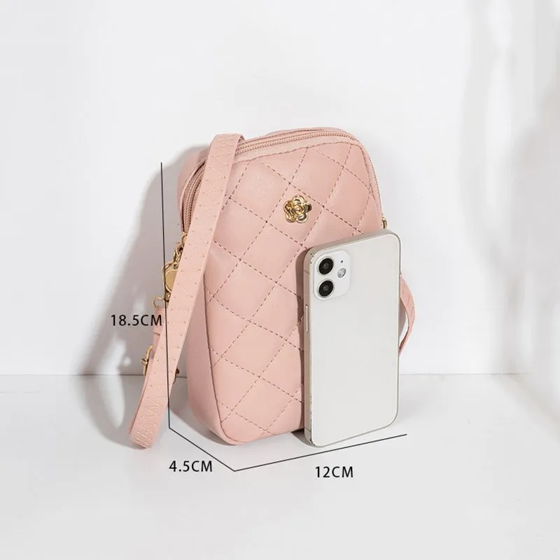 Embroidered PU Leather Mini Crossbody Shoulder Phone Crossbody Bag For Women And Men Fashionable Mobile Phe Phone Crossbody Bag With Clutch Wallet Pouch 388d From Dazzleclutch 6.07 DHgate.Com