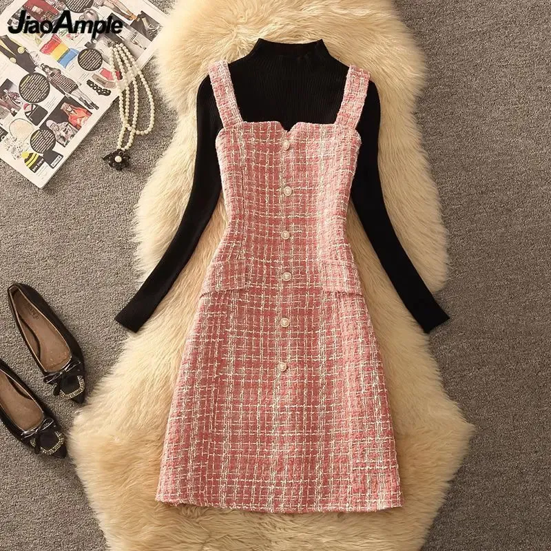 ❀ℳ's Gracy❀ Tweed-like Motif Dress ❀ℳ's Gracy❀ Tweed-like Motif Dress Tweed Dress Womens | Brooks