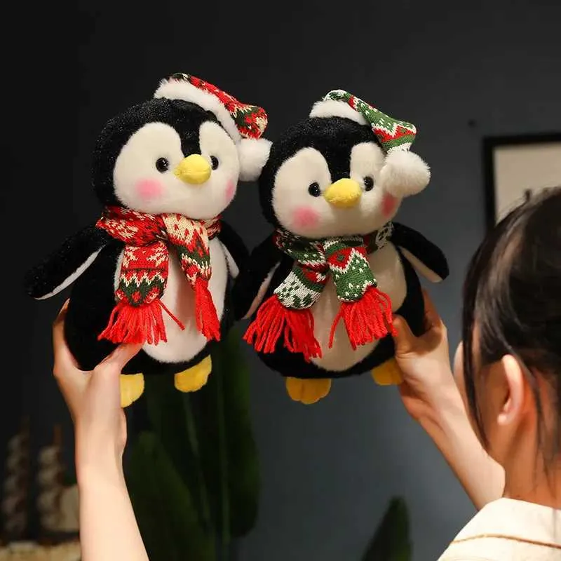 Christmas Penguin Plushie: Kawaii Soft Plush Toys for Holiday