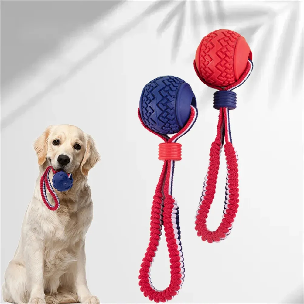 thumbnail image 2 of Dog Toys 10-Piece Dog Chew Toys - Rubber Balls, Rope & Squeaky Toys For Puppies Indestructible Dog Toy Bundle For Small Dogs 2 of 14