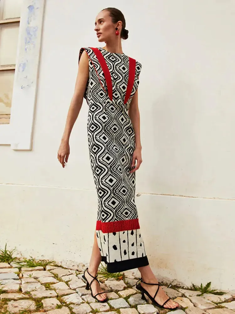 white christmas dresses Printed Square Neck Cami Dress Multicolor / XL main image 0
