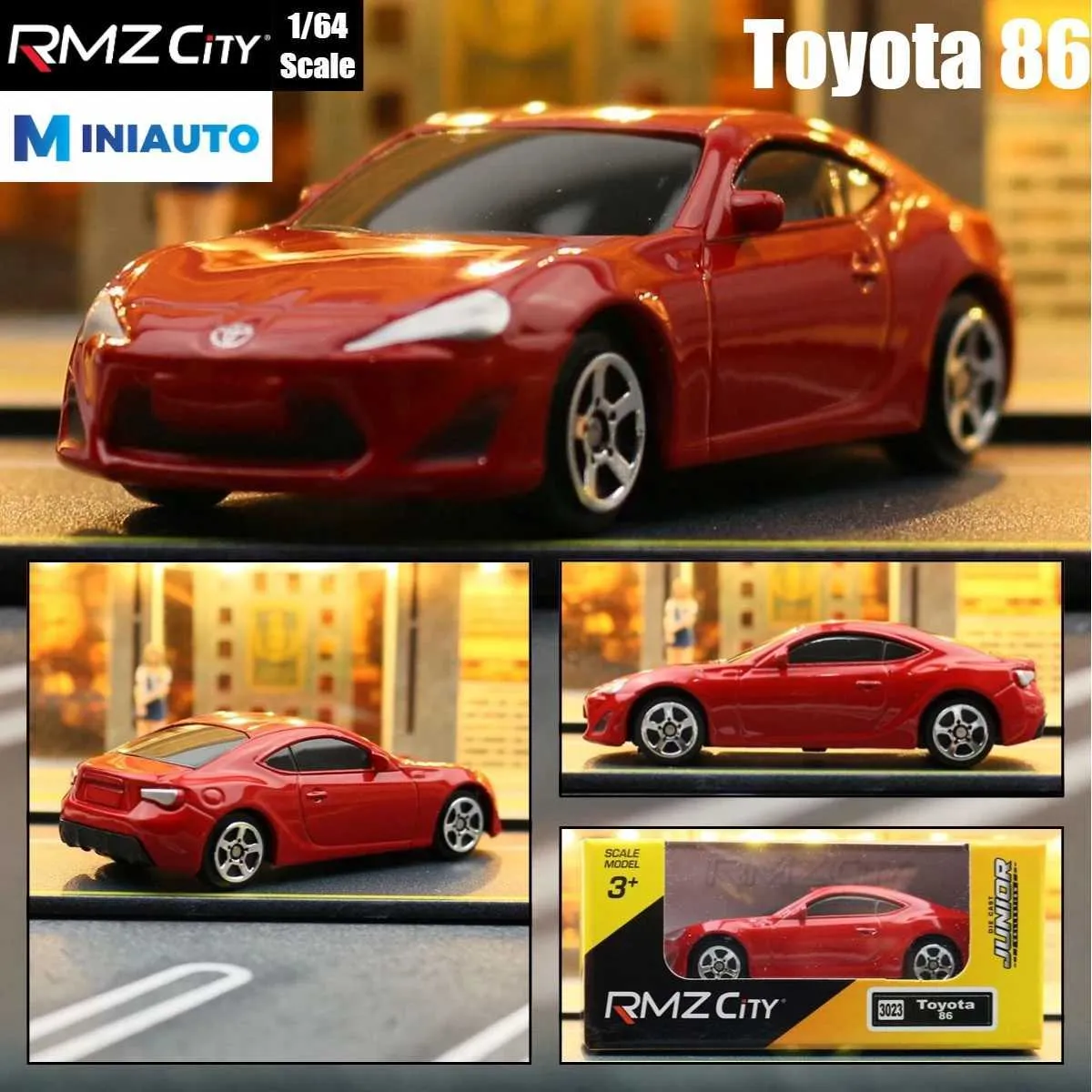 自動車 RMZ city Toyota 86   3023 1/36 TOYOTA GT 86 Scion FR-S Toy Car Model RMZ CiTY Diecast