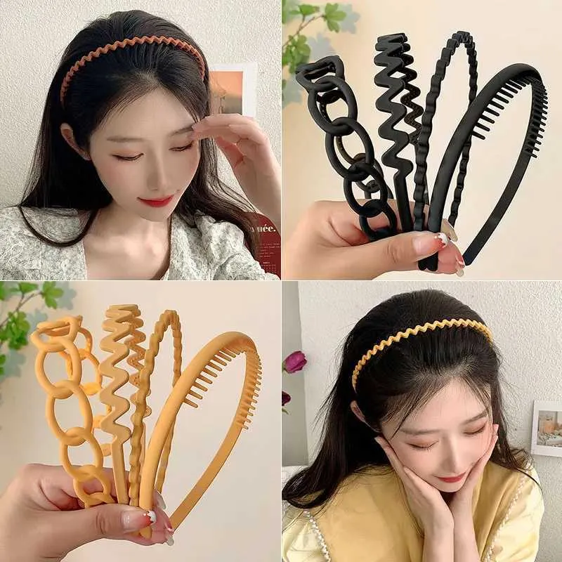 Women\'s Acetate Headbands Non Slip Hollow Design Stylish Hair Accessories Amazon.com : EVITA PERONI Headbands for Women Non Slip  main image 4