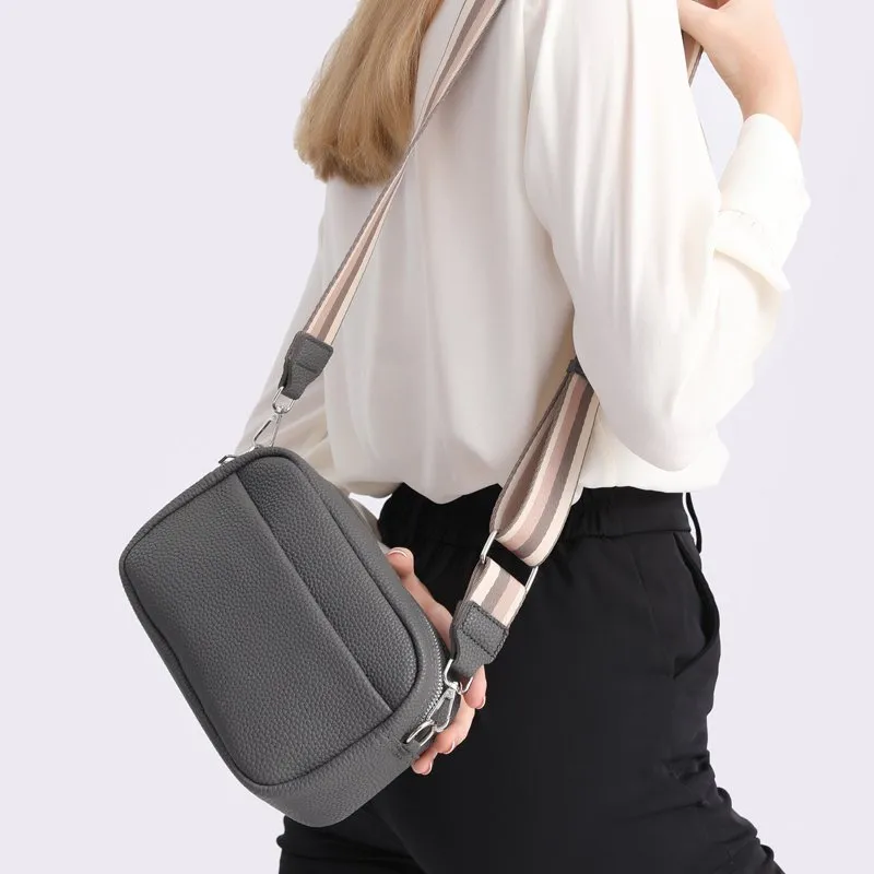 ショルダーバッグ・ポシェット DIAGONAL : 25SS / FUNKY SQUARE SHOULDER BAG (LIGHT GREY) DHgate.com:Chic Square Crossbody Bag - Litchi Pattern PU