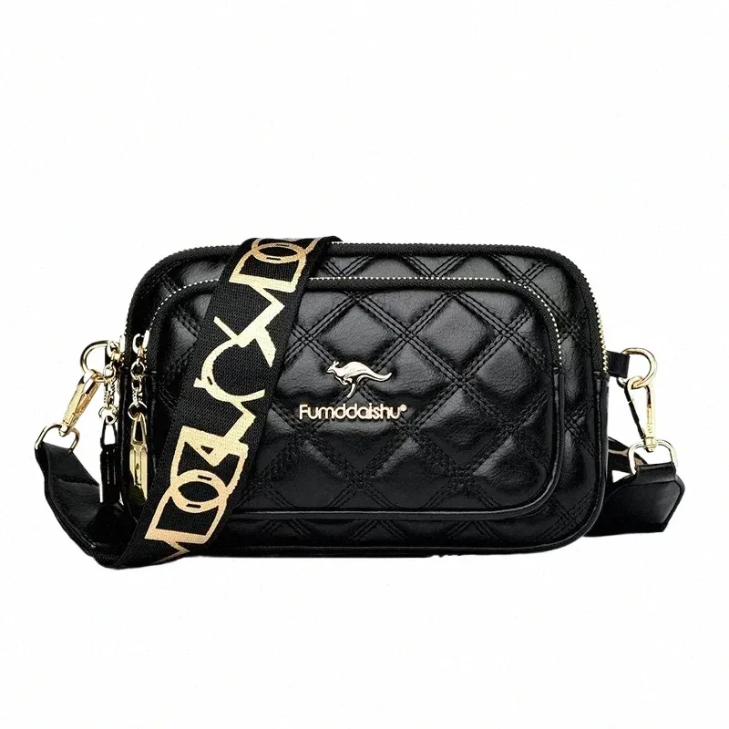 Versatile Small Crossbody Bag for Women Stylish Multi-Layered